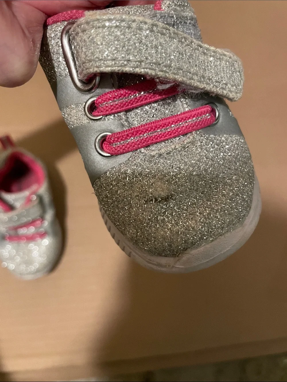 Glitter sneaker shoes